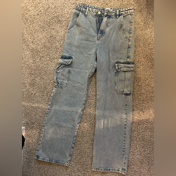 Princess Polly Denim - Princess Polly Women’s Denim Cargo Jeans